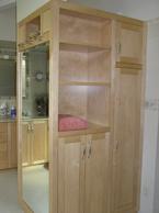 maple bath partition